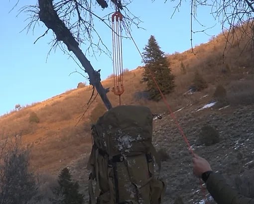 🏔️ Game & Gear Hoist — Block & Tackle System Ultralight