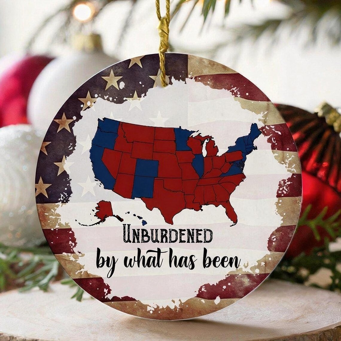 US State 2026 Memor Ornament