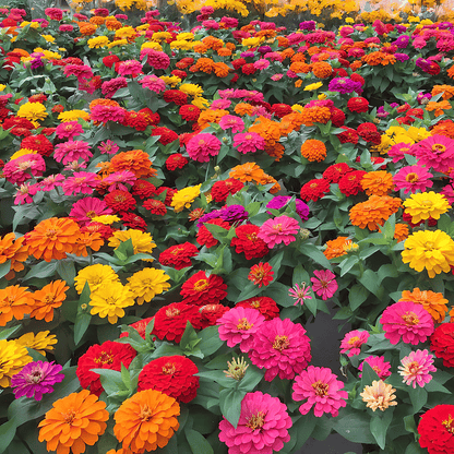 🌺Last Day clearance🌺Double Zinnia Mixed Color Seeds