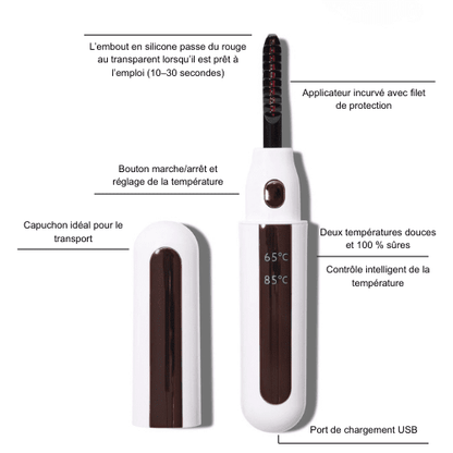 YUNAE CURLER™ Recourbe-cils chauffant