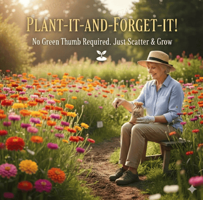 🌺Last Day clearance🌺Double Zinnia Mixed Color Seeds